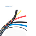 DEEM Reusable and cuttable PE material spiral wrapping band for cable management